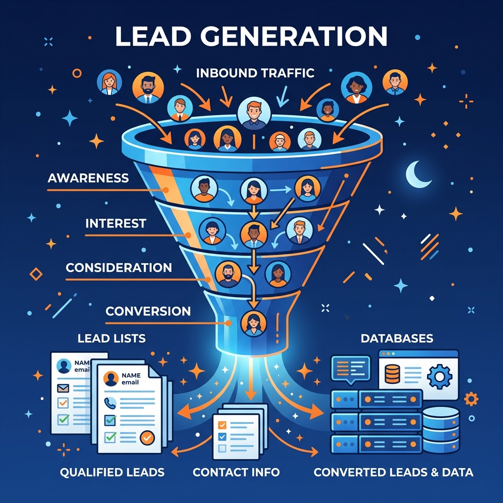 Lead generation marketing actions?